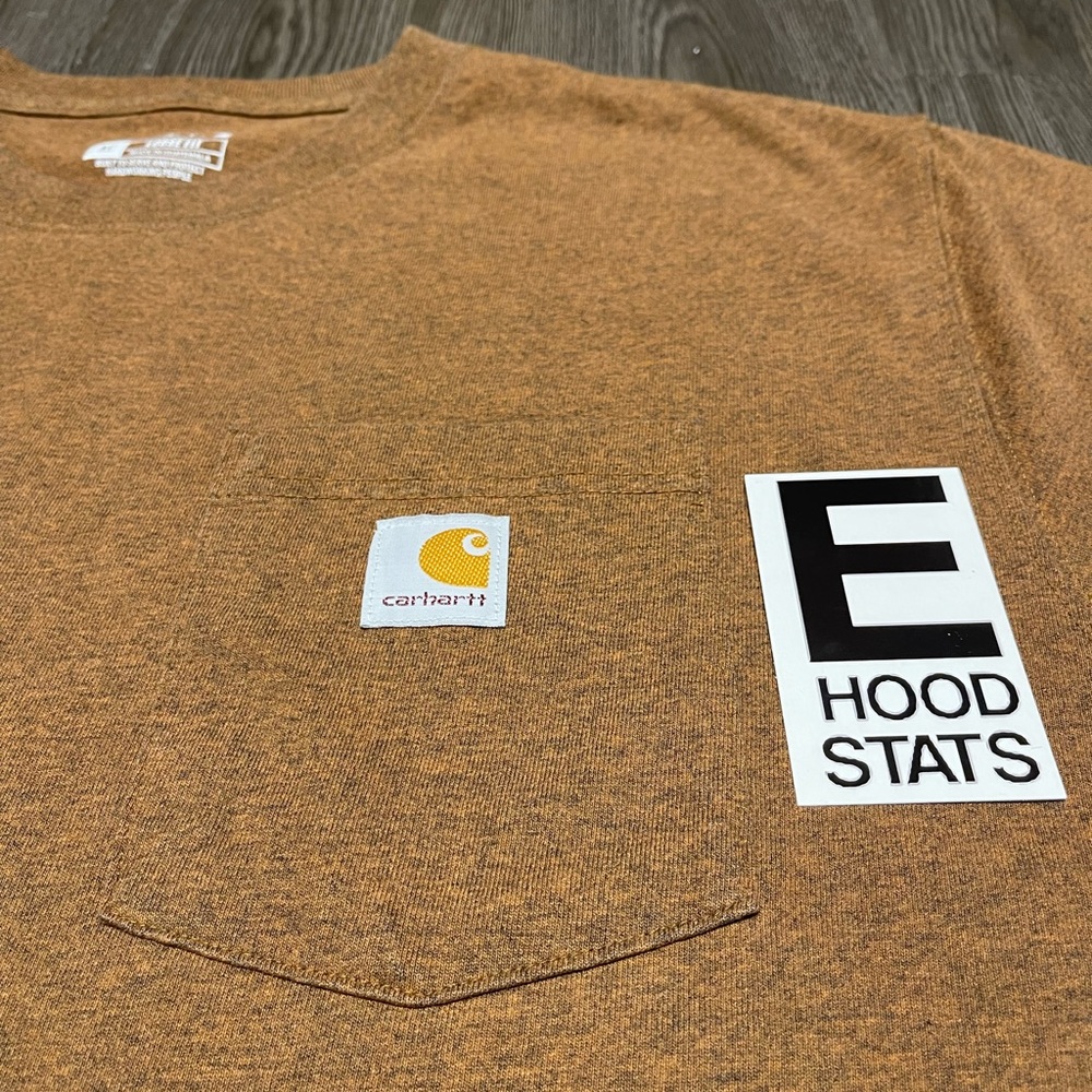 Carhartt Loose Fit Tan Mens Size XL T-Shirt - Picture 7 of 12